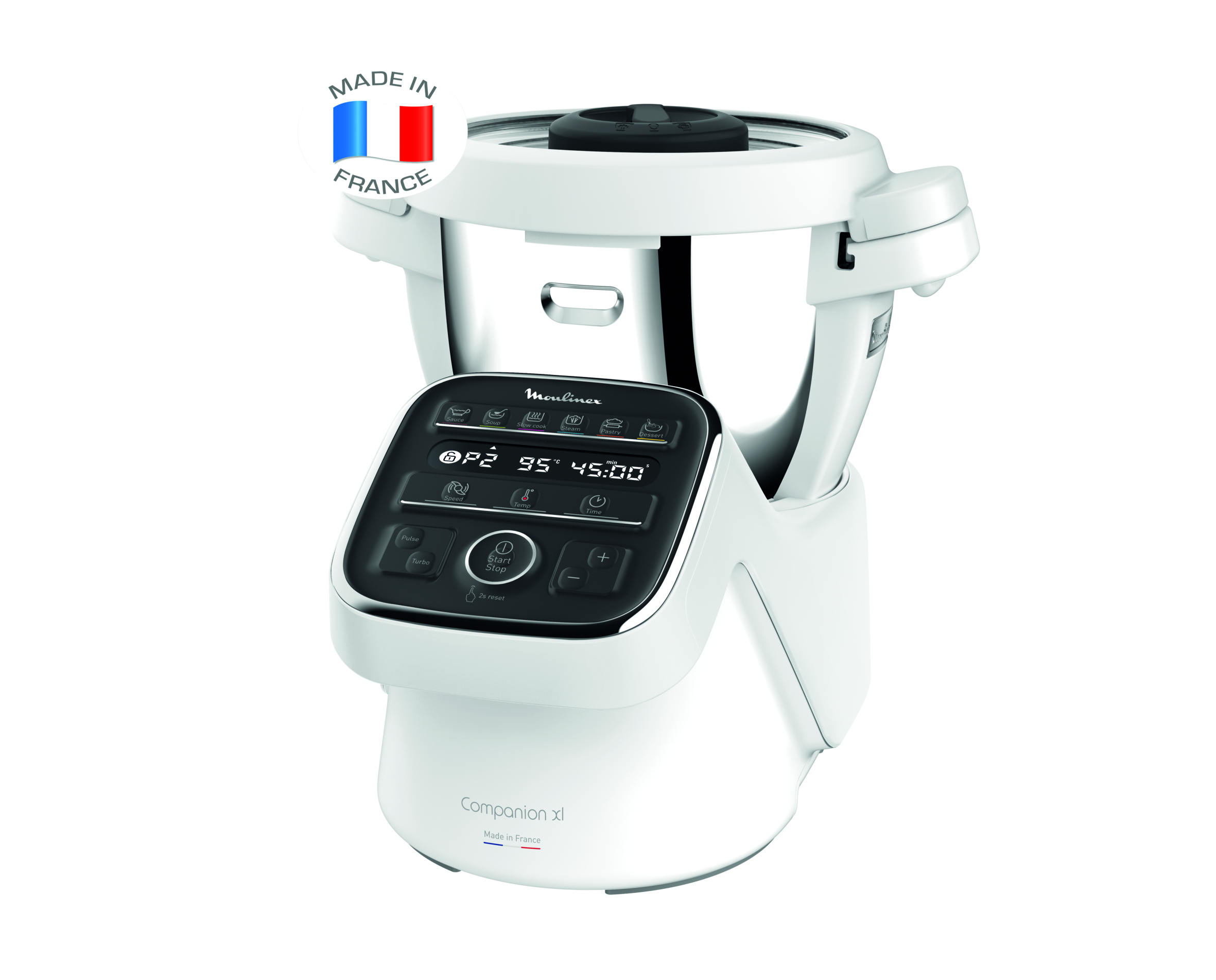 Companion XL, Robot de Cocina, 4,5L, 12 Programas, Blanco