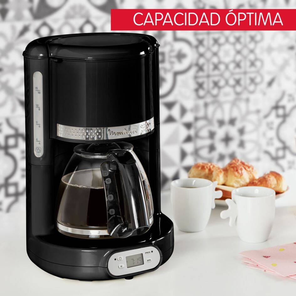 Cafetera de filtro Soleil con temporizador