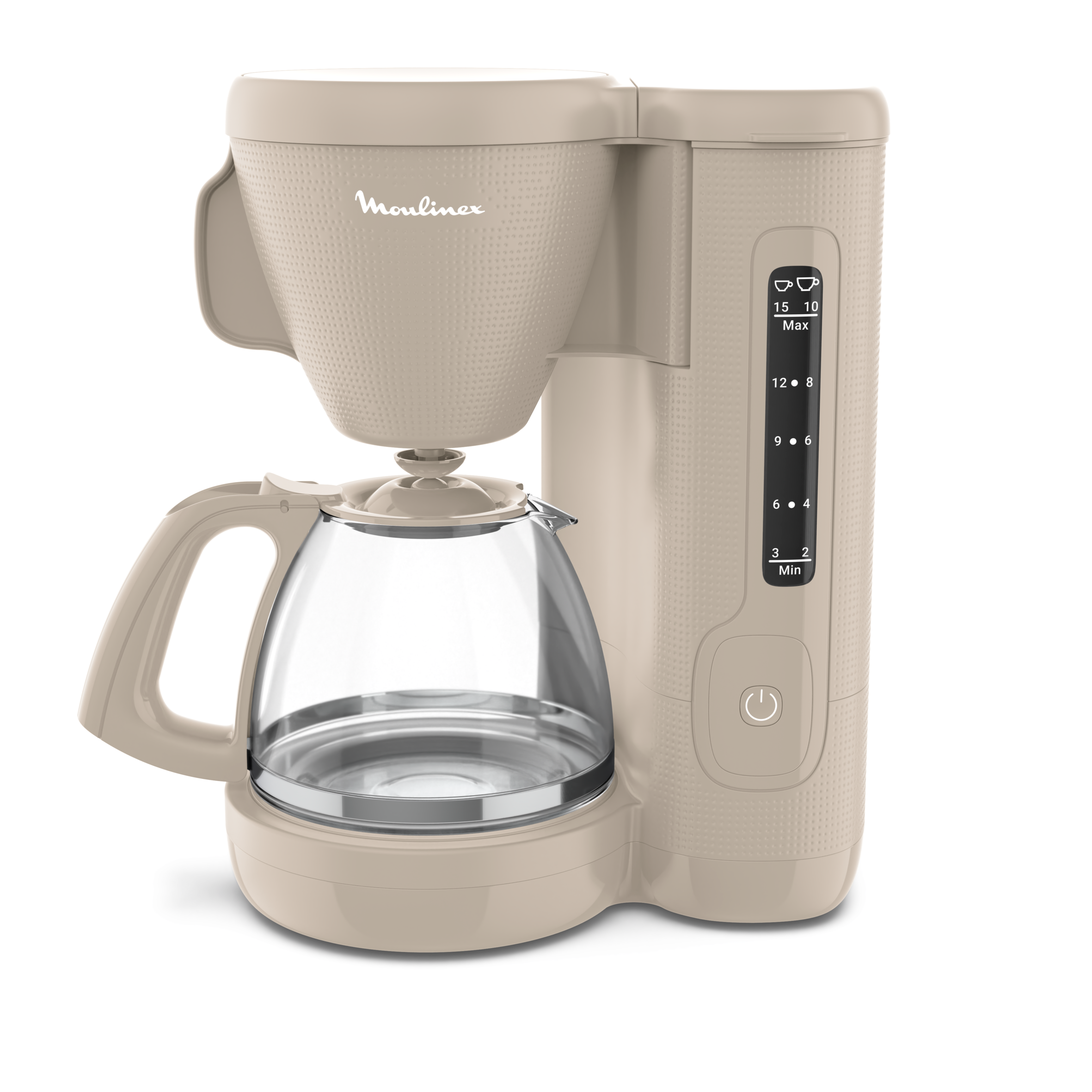 Morning, Cafetera de Filtro, 1,25 L, Beige