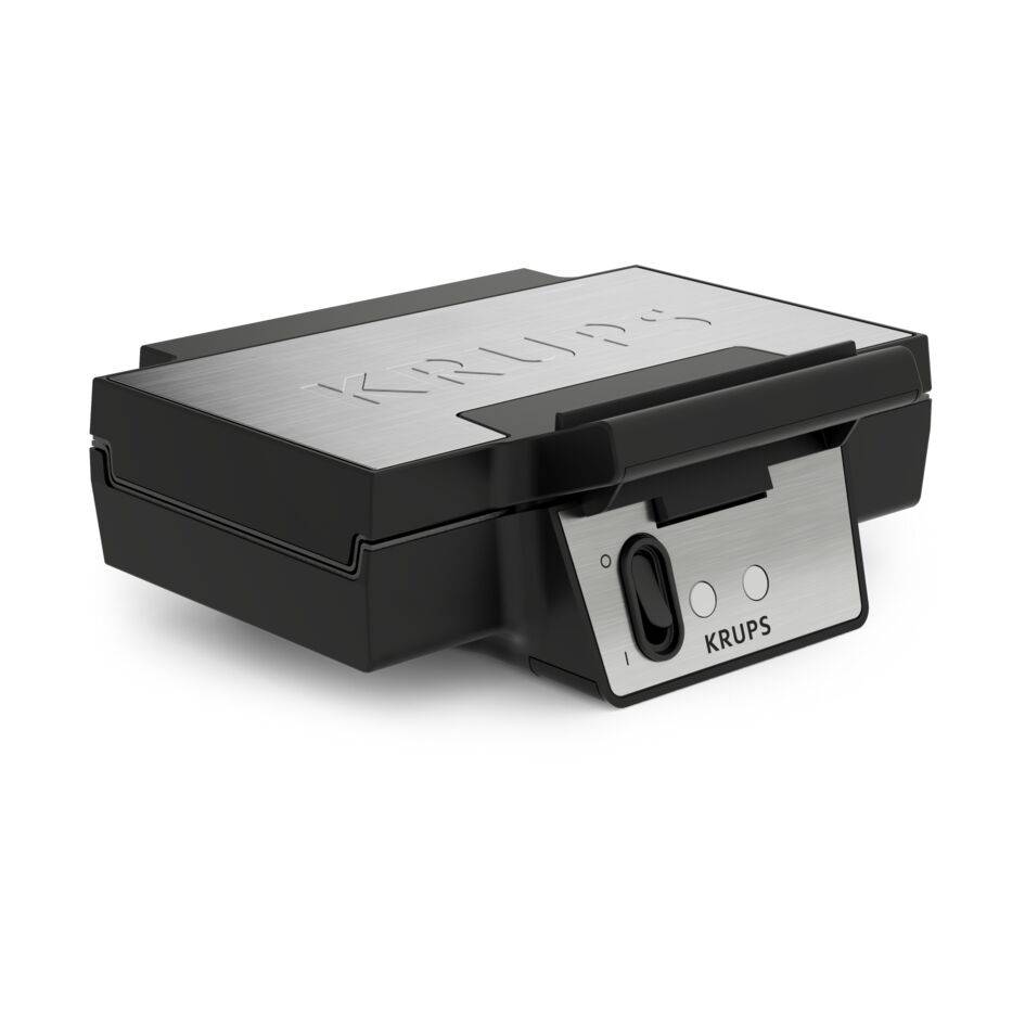 Gofrera Iconic, Placas Antiadherentes de Cerámica, Almacenamiento vertical, Inox