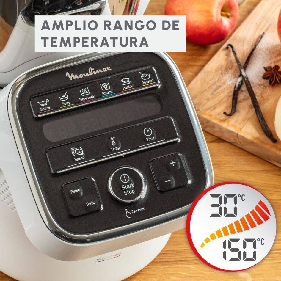 Companion XL, Robot de cocina, 12 programas automáticos,&nbsp;3 L, 1500 W, 6 accesorios, Blanco