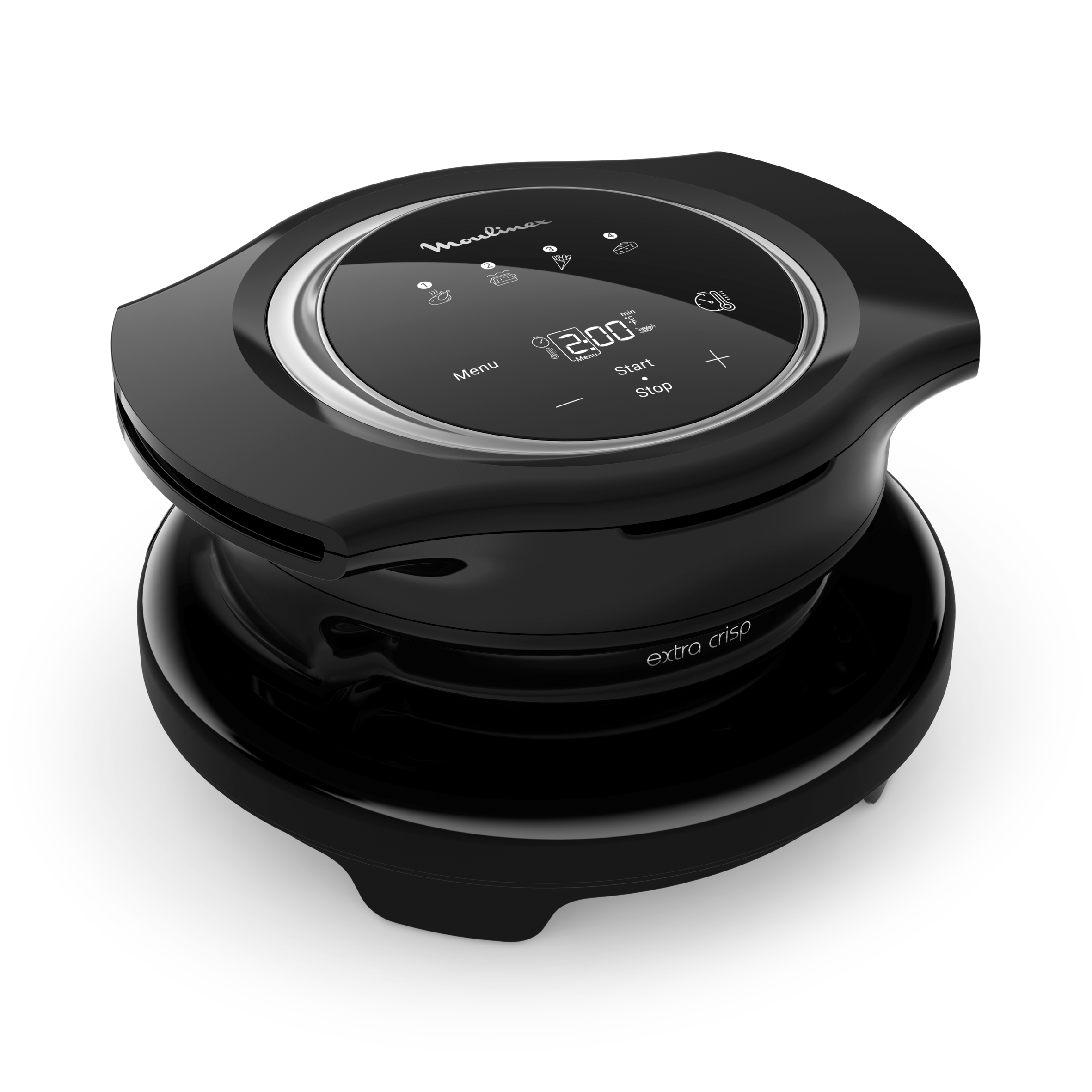 Cookeo Extra Crisp Lid, Accesorio de Cookeo, Resultados crujientes, 4 funciones automáticas, Negro