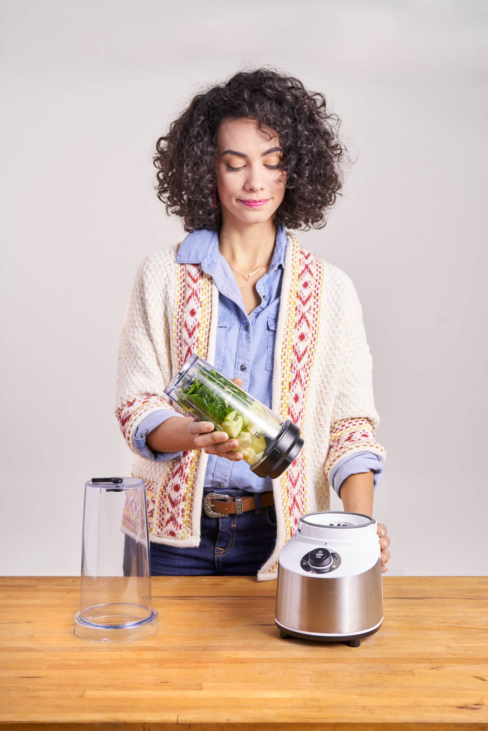 FRESHBOOST BLANCA 800 W + BOTELLA PARA LLEVAR