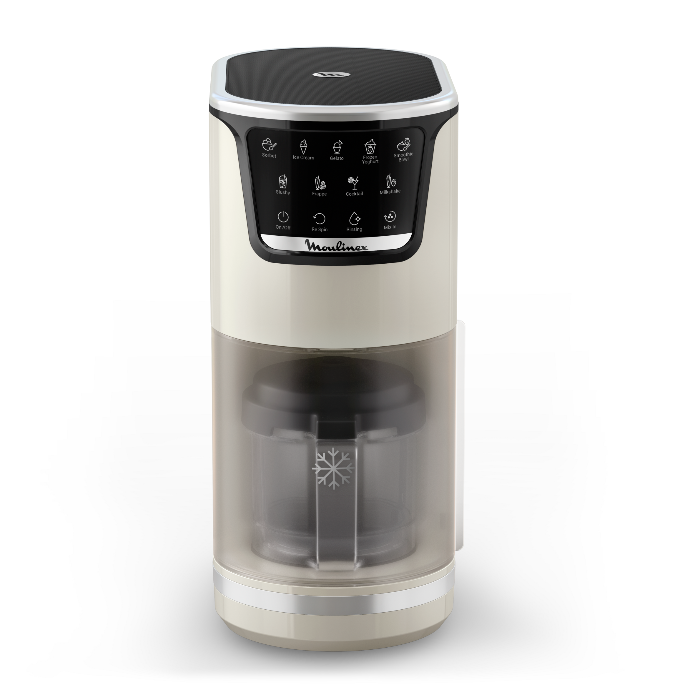 Dolci, Heladera, 9 Programas de Postres Helados,  3 Tarrinas de Tritán, Capacidad Total 1,4 L, Resultados cremosos, Autolimpieza