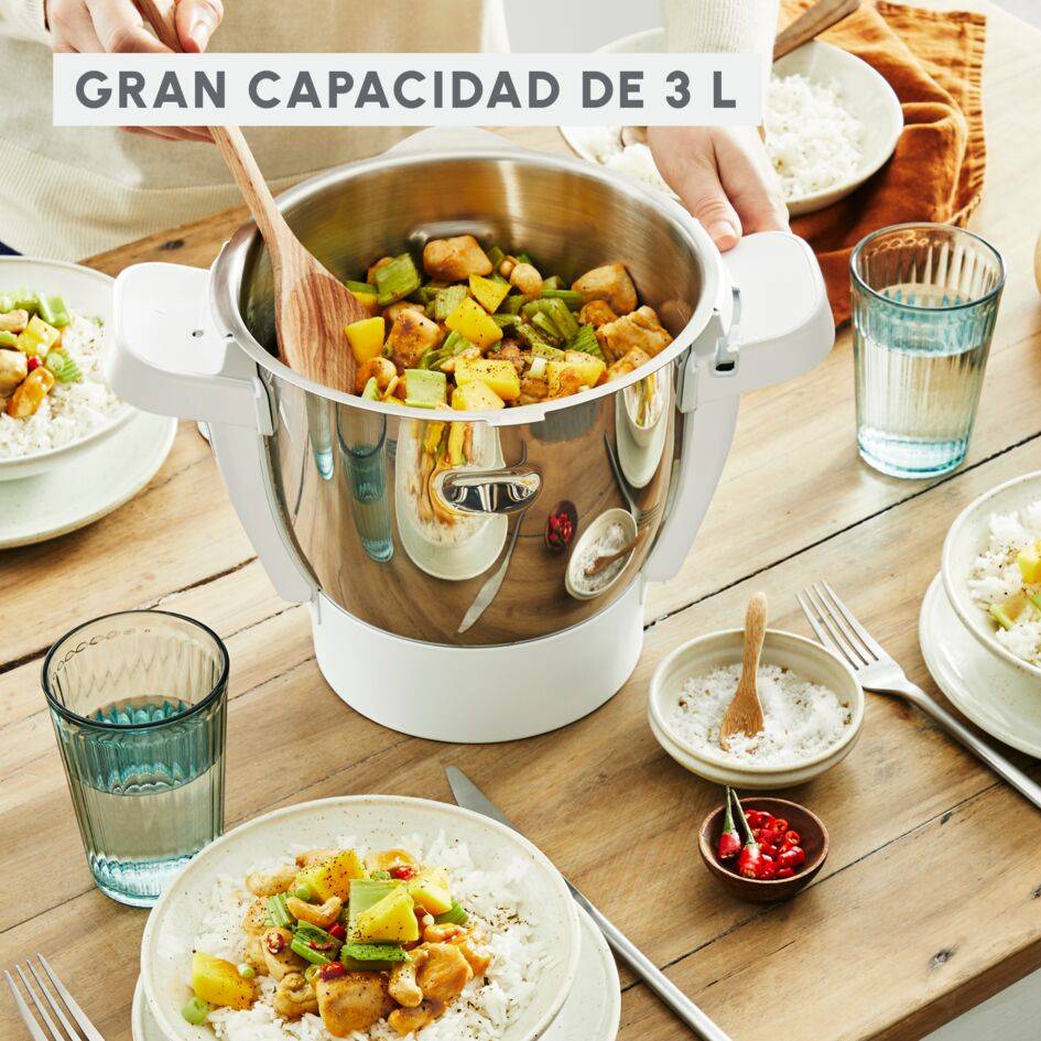 iCompanion XL, Robot de cocina, 3 L,&nbsp;1500 W, 4 Programas Automáticos,  Conexión Bluetooth