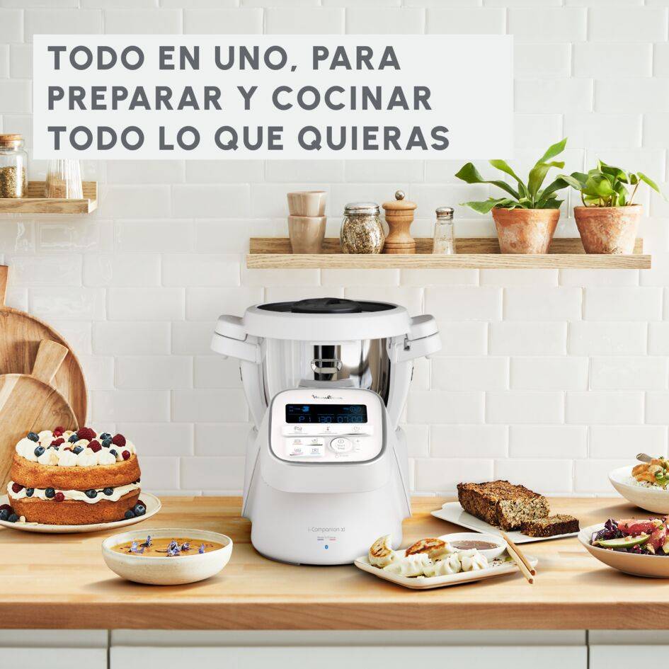 iCompanion XL, Robot de cocina, 3 L,&nbsp;1500 W, 4 Programas Automáticos,  Conexión Bluetooth