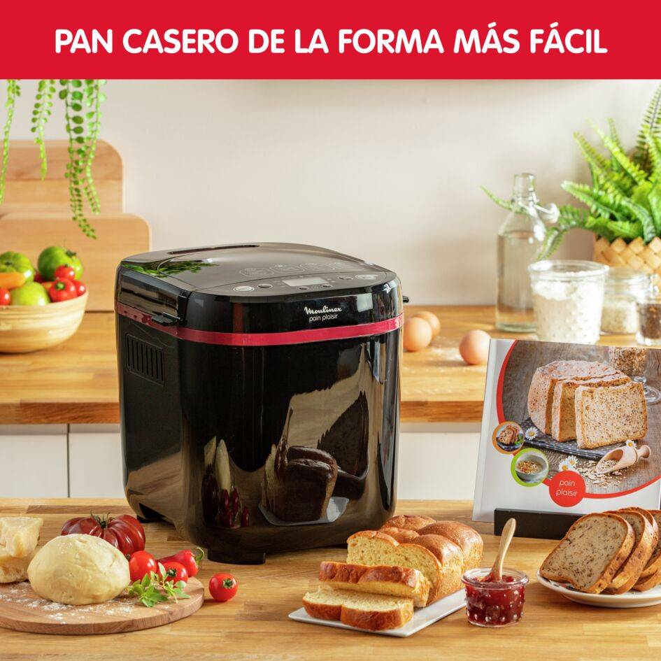 Pain & Plaisir, Panificadora,&nbsp;1 kg, 17 programas, Pan casero, Panificadora para Celíacos, OW220830