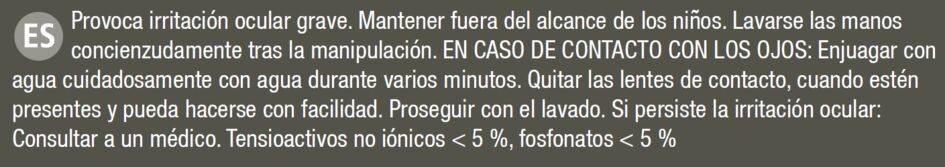 Limpiador líquido para sistema capuchino XS900010