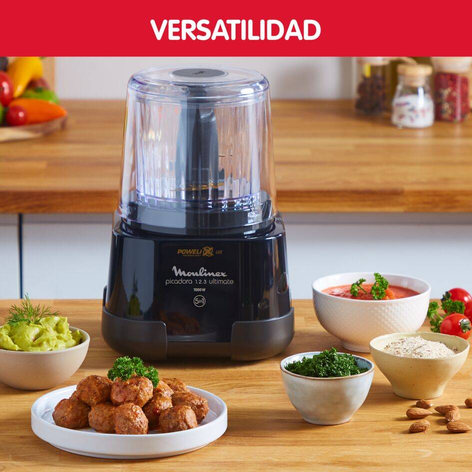 Moulinette Ulttimate XXL, Picadora 1,2,3