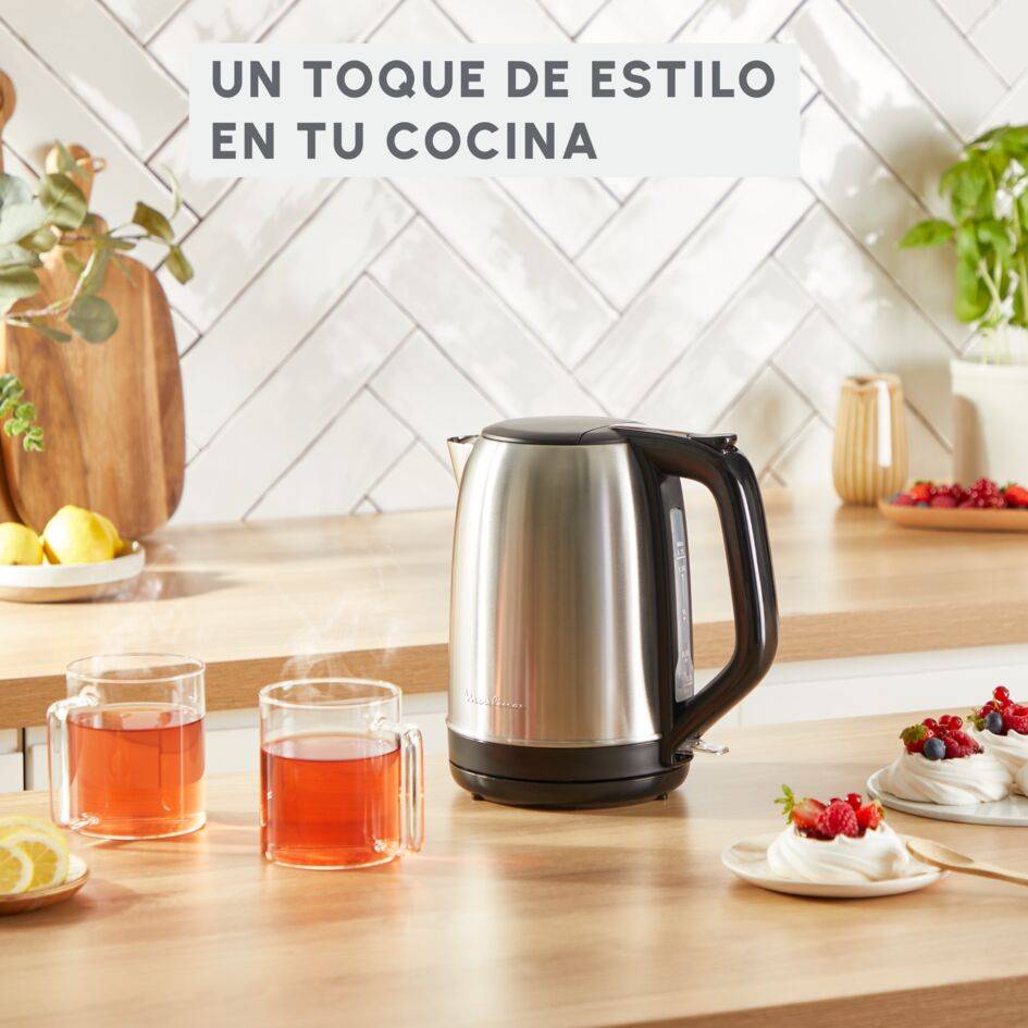 Subito, Hervidor de agua eléctrico, Indicador de una taza, Apertura con una sola mano