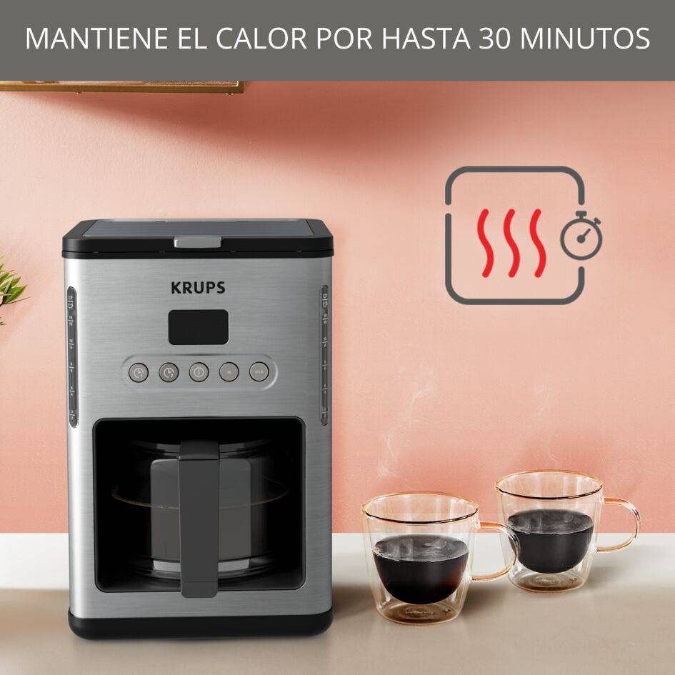 Control Line, Cafetera de goteo, 1,25L, 10 tazas, 1000 W