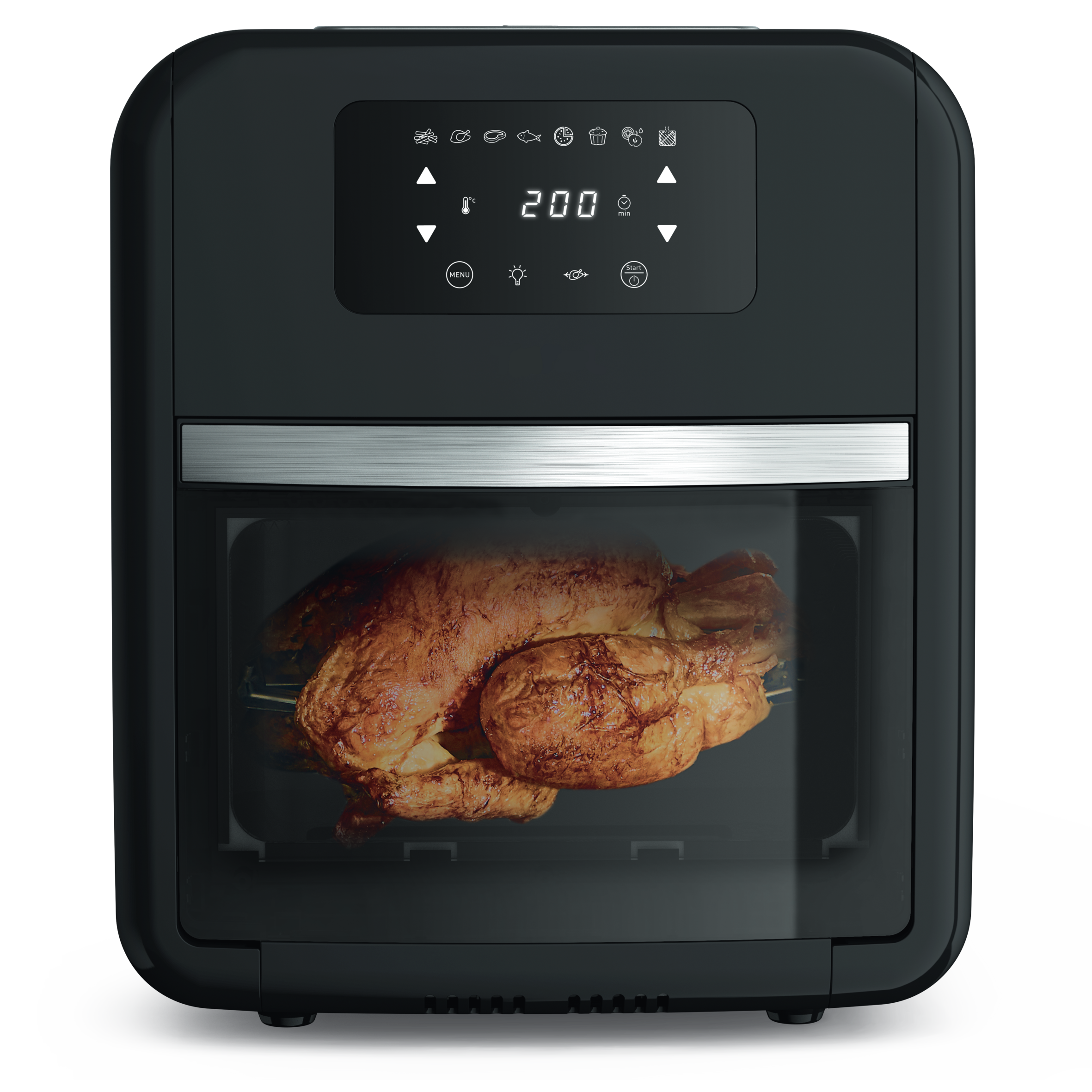 Easy Fry Horno & Grill 9 en 1, Freidora de aire y horno, 11 L, 9 programas automáticos