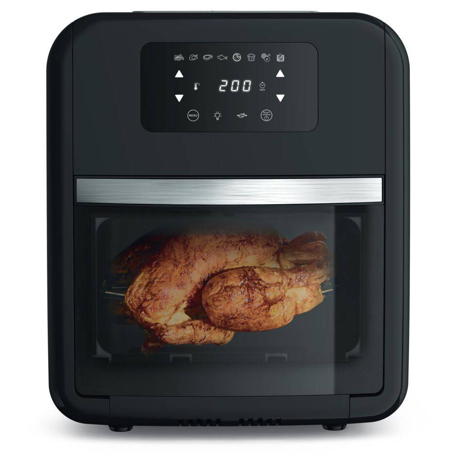 Easy Fry Horno & Grill 9 en 1, Freidora de aire y horno, 11 L, 9 programas automáticos