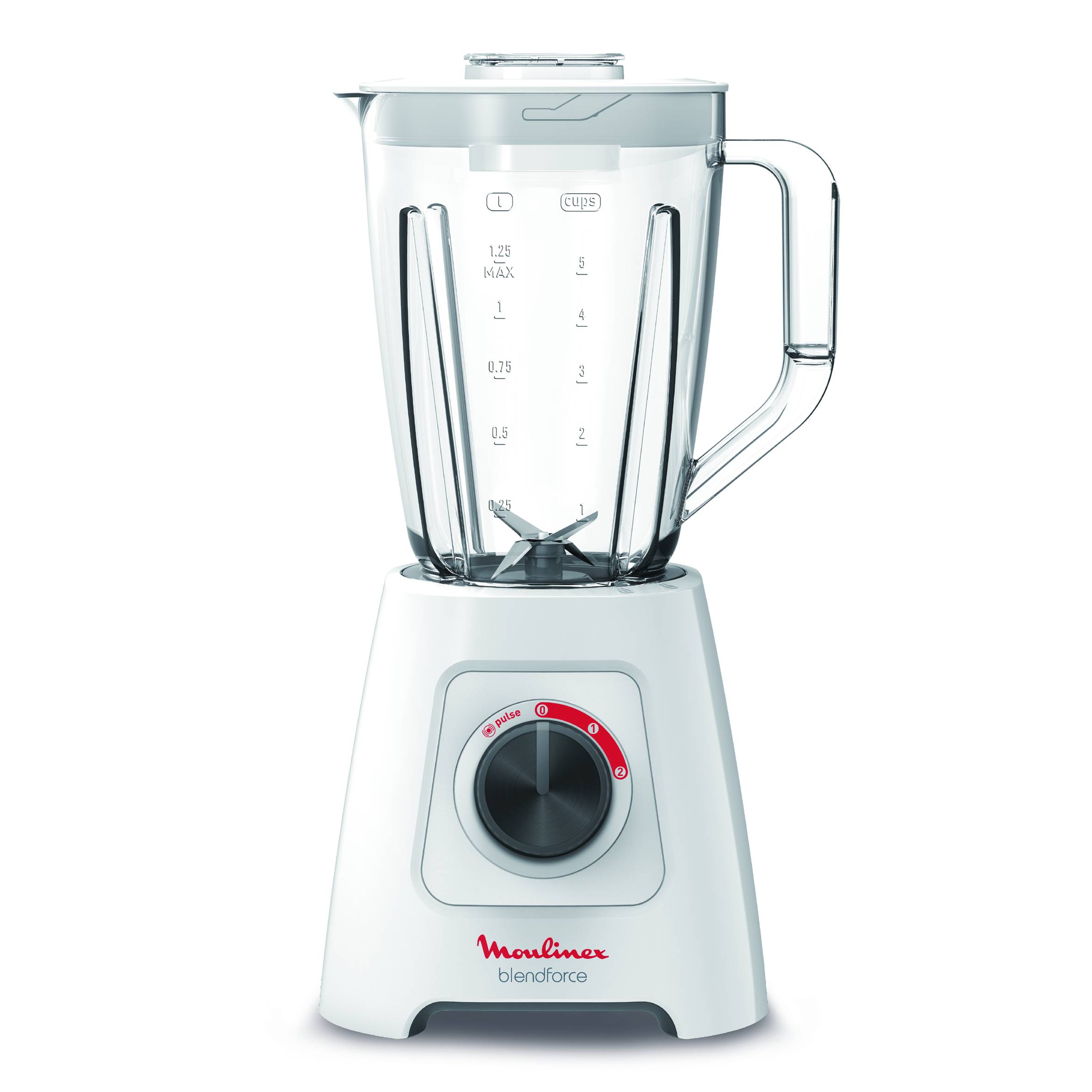 Blendforce, Bbatidora de vaso, 600 W, 3 velocidades, Blanca