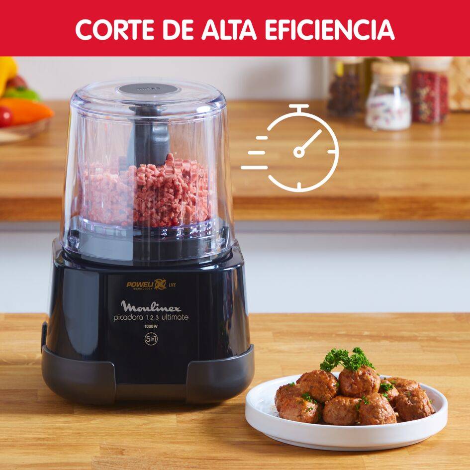 Moulinette Ulttimate XXL, Picadora 1,2,3 