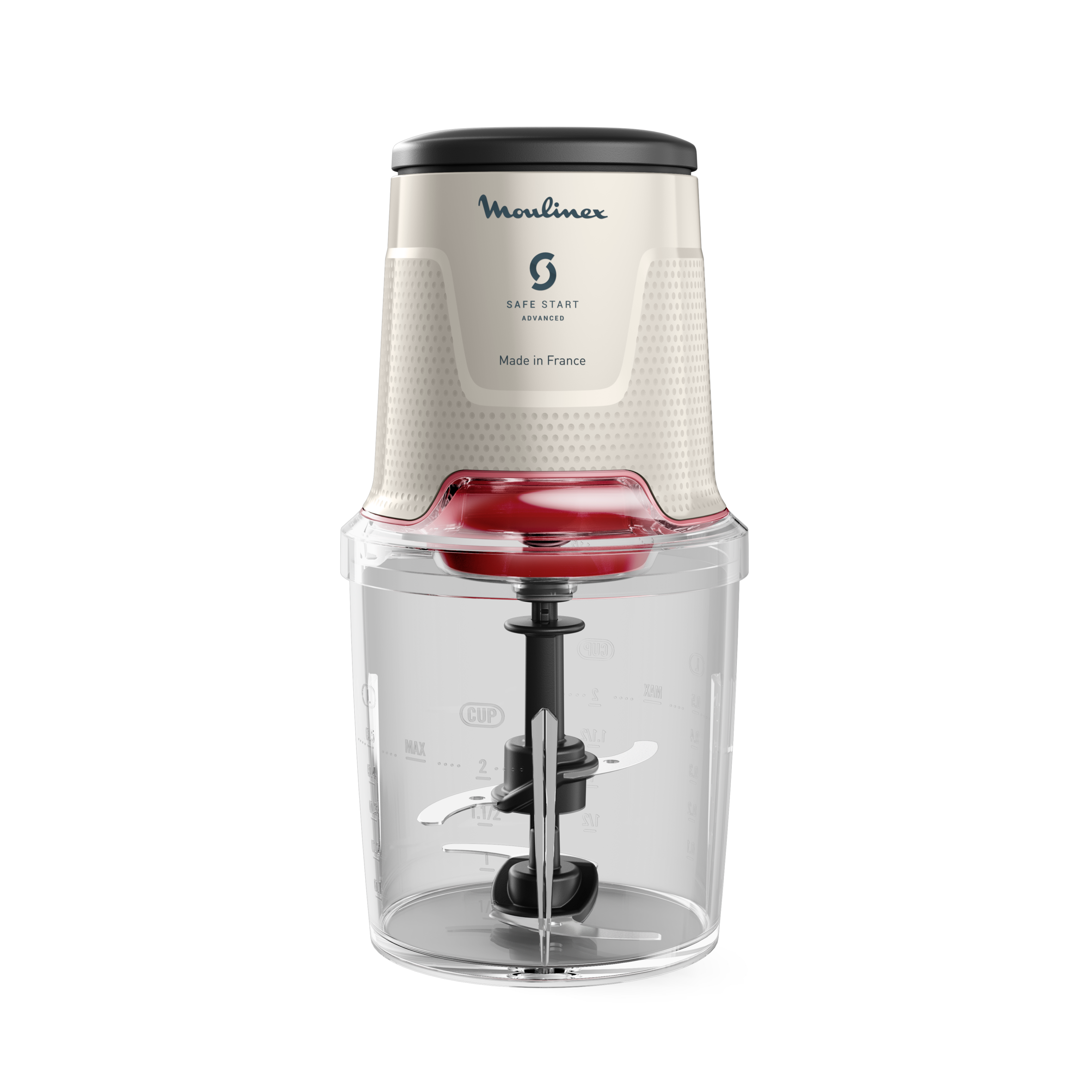 Easy Press, Picadora eléctrica de alimentos, 500 ml, 600 W, 4 cuchillas afiladas