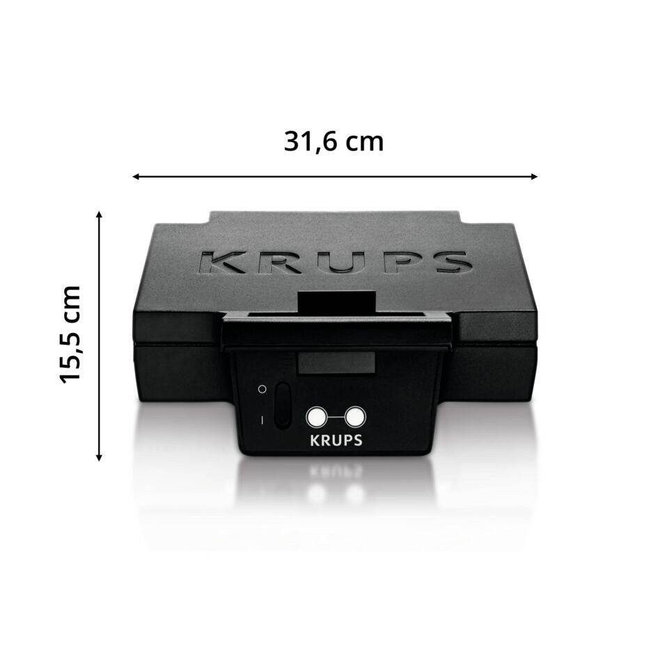 Sandwichera, 850 W, Revestimiento antiadherente , Almacenamiento vertical