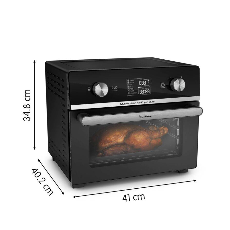 Air Fryer Oven, Horno y Freidora de Aire, 20 L, 10 programas automáticos