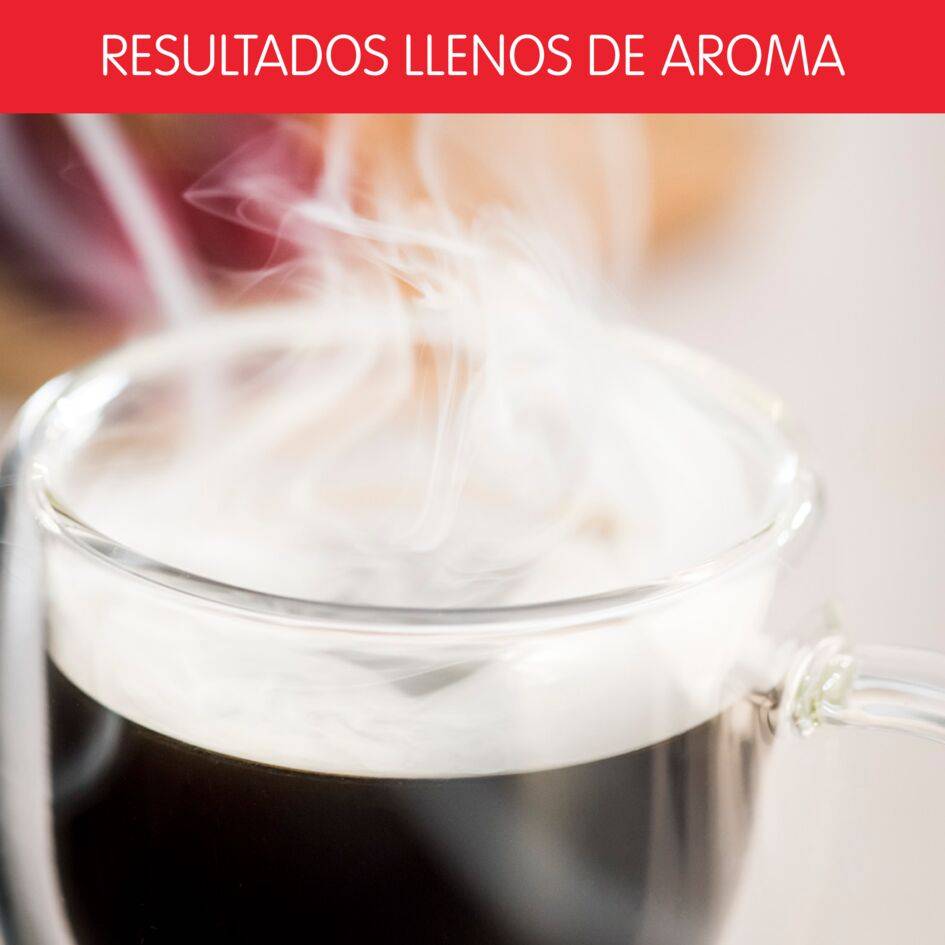 Majestuo Cafetera de Filtro, 10 Tazas, Pantalla Táctil, Blanca