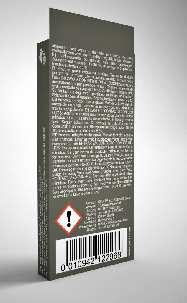 Tableta de limpieza XS300010