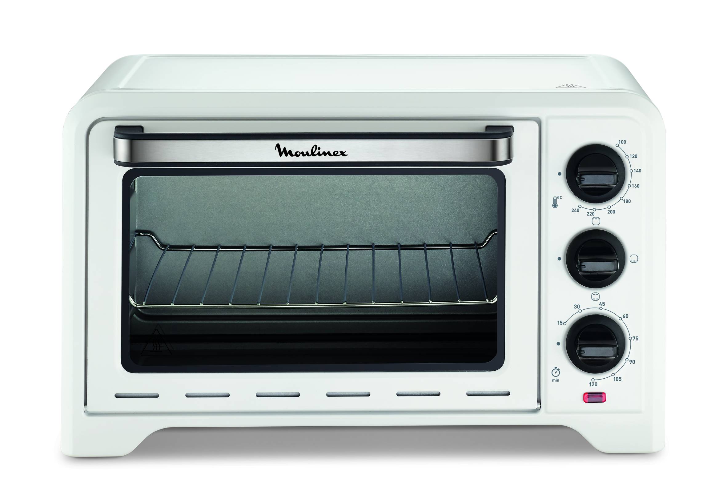 Optimo, Horno de sobremesa, 19 L, 6 alturas, 3 modos de cocción, Blanco