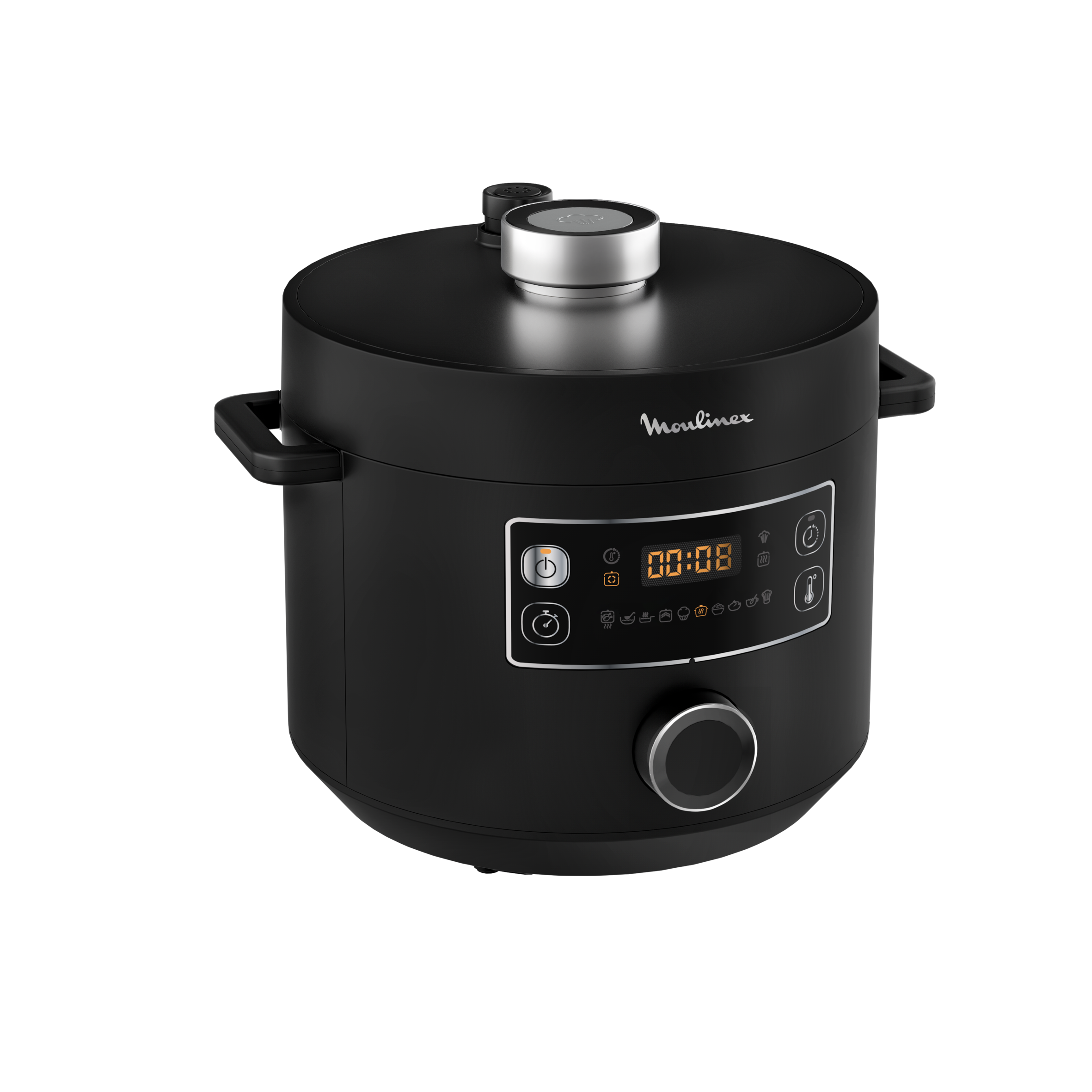 Turbo Cuisine , Olla Programable, 5 L, 10 Programas, Negra