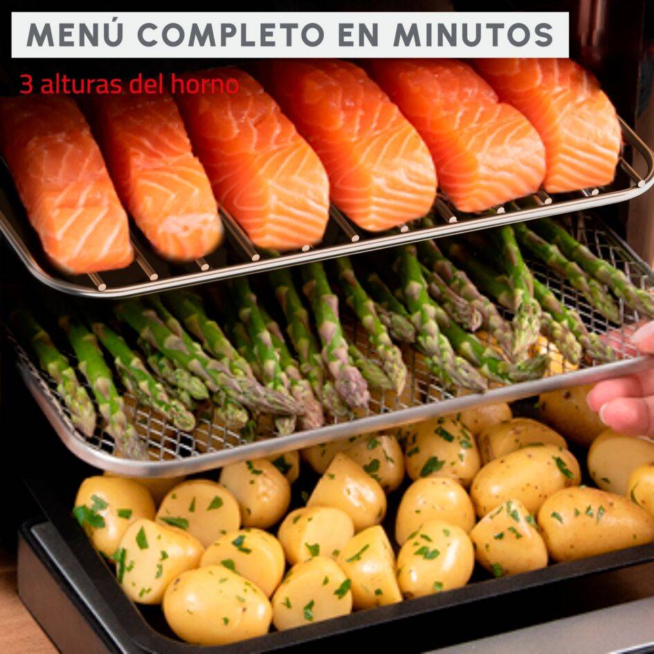 Easy Fry Multifunction de 15&nbsp;L, Horno freidora de aire, Tamaño familiar, 9 en 1