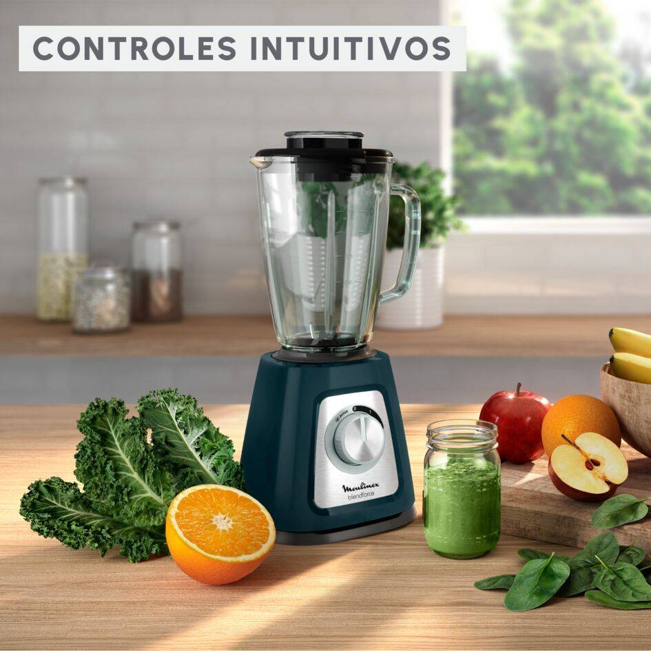 Blendforce, Batidora de vaso, 1,75 L, 800W, Controles intuitivos, Diseño innovador