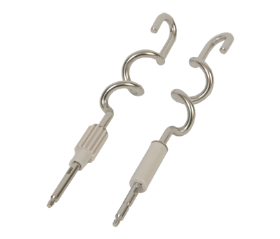 Juego de 2 ganchos para amasar SS-989643