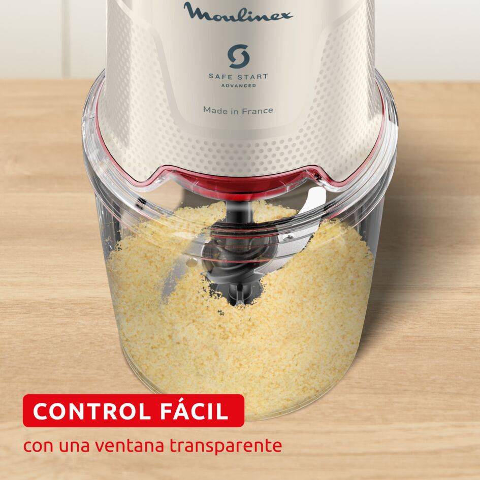 Easy Press, Picadora eléctrica de alimentos, 500 ml, 600 W, 4 cuchillas afiladas