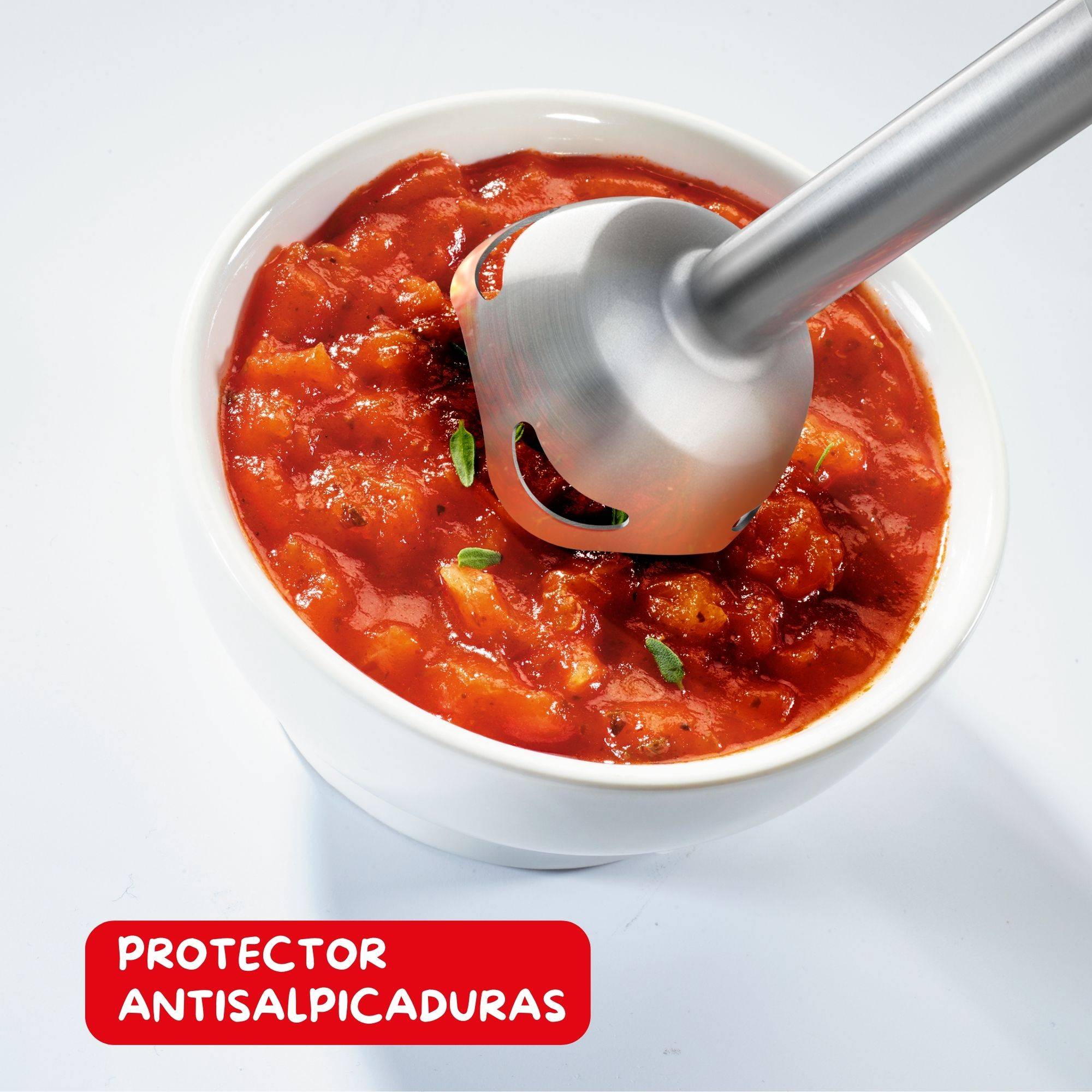 Quickchef, Batidora de mano, 3 accesorios, 1000 W, 10 velocidades, Accesorio pasapuré, Pie metálico, DD65H810