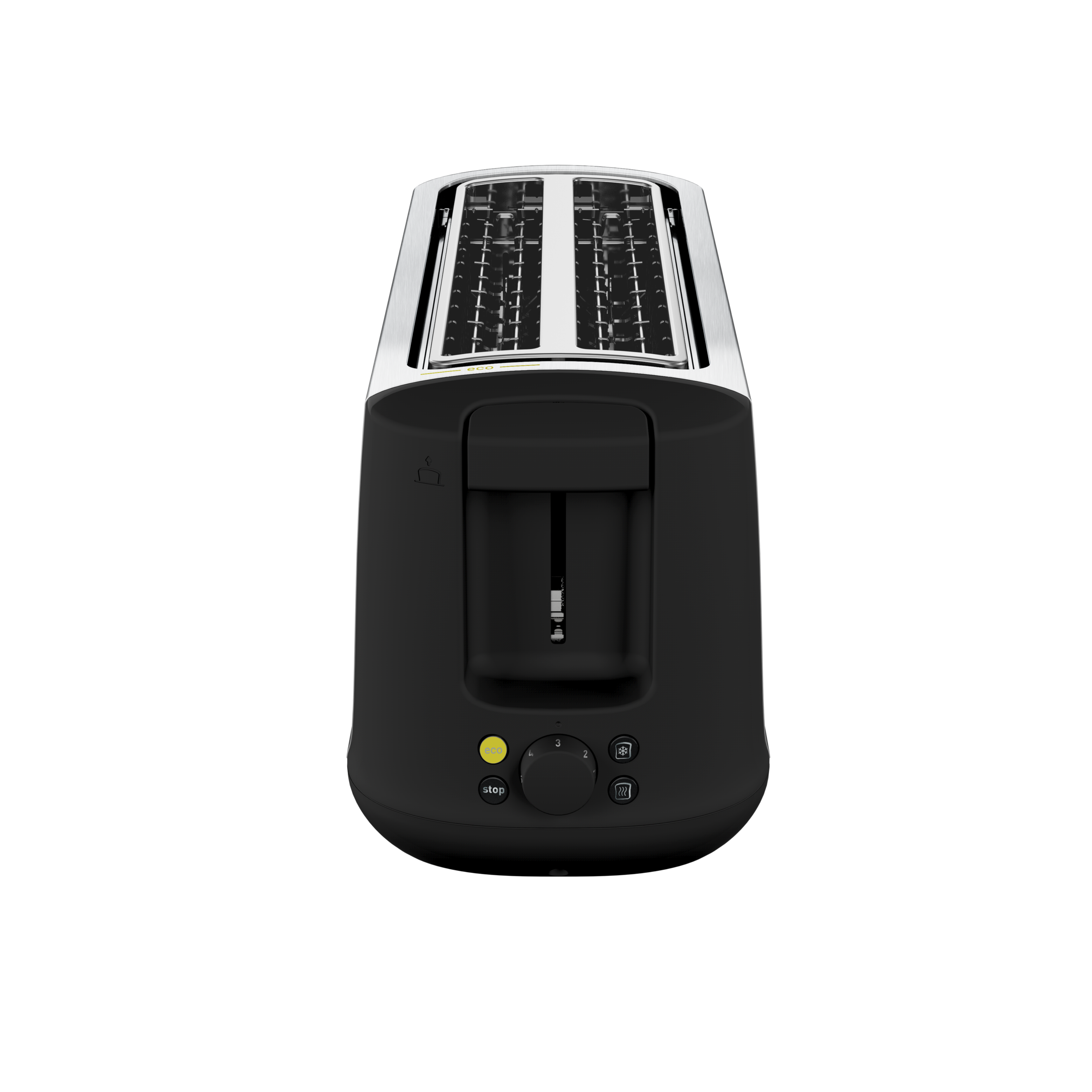 Subito Select, Tostador 2 ranuras largas, 7 niveles potencia, 1430-1700 W, Función descongelar, Bandeja recogemigas extraíble