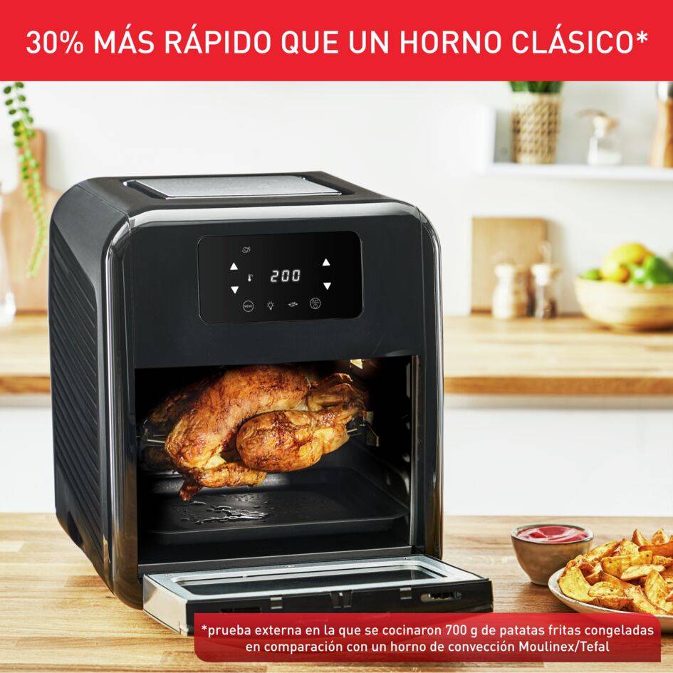 Easy Fry Horno & Grill 9 en 1, Freidora de aire y horno, 11 L, 9 programas automáticos
