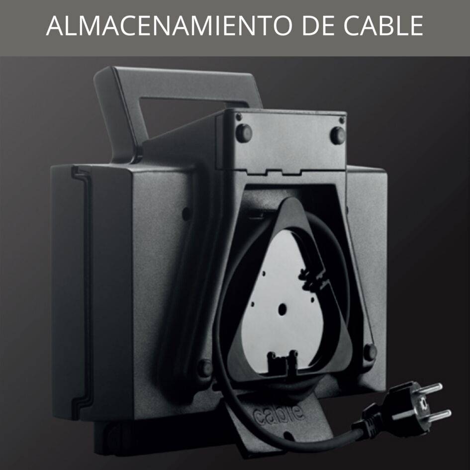 Sandwichera, 850 W, Revestimiento antiadherente , Almacenamiento vertical