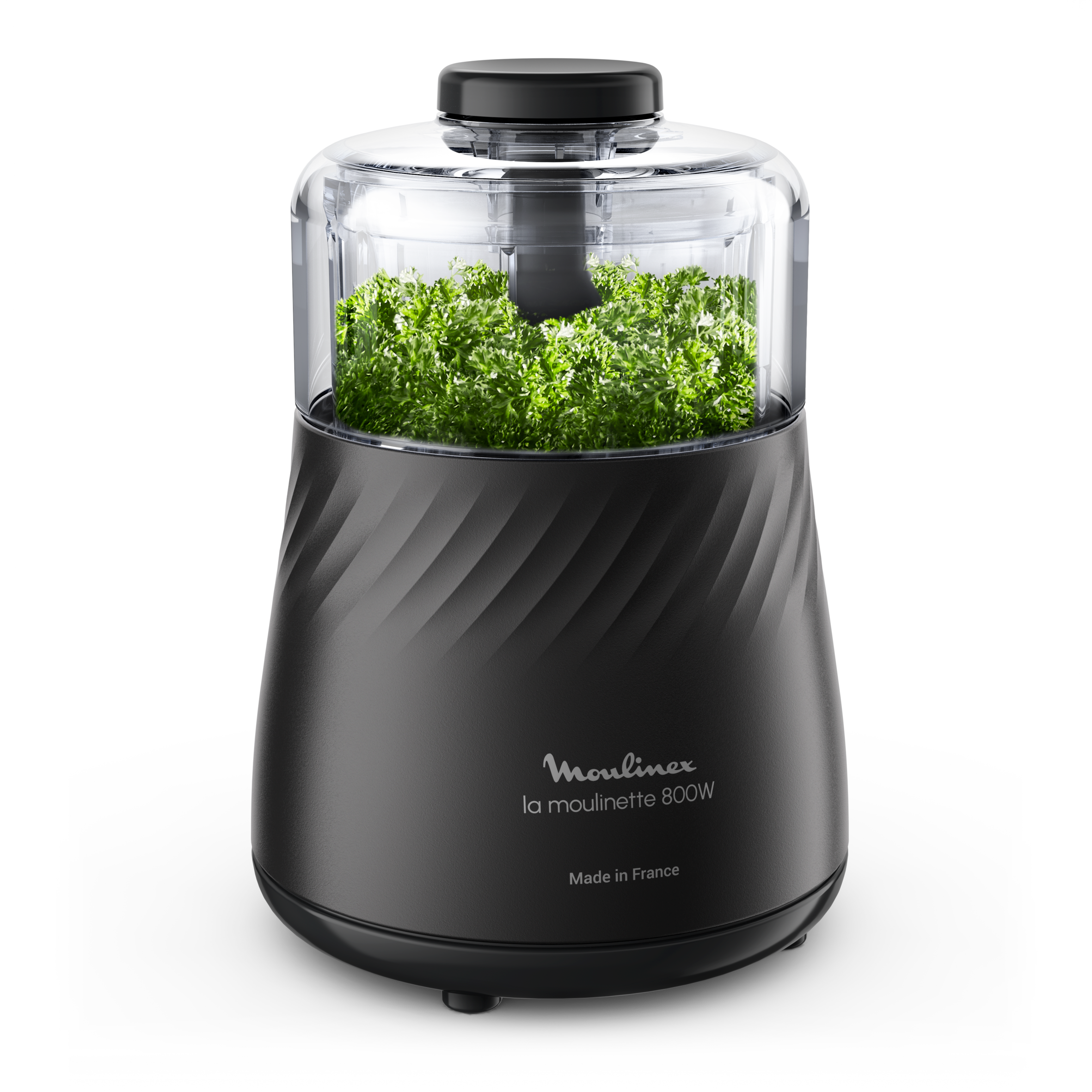 La Moulinette Eco Respect, Picadora eléctrica, 800 W, Negra