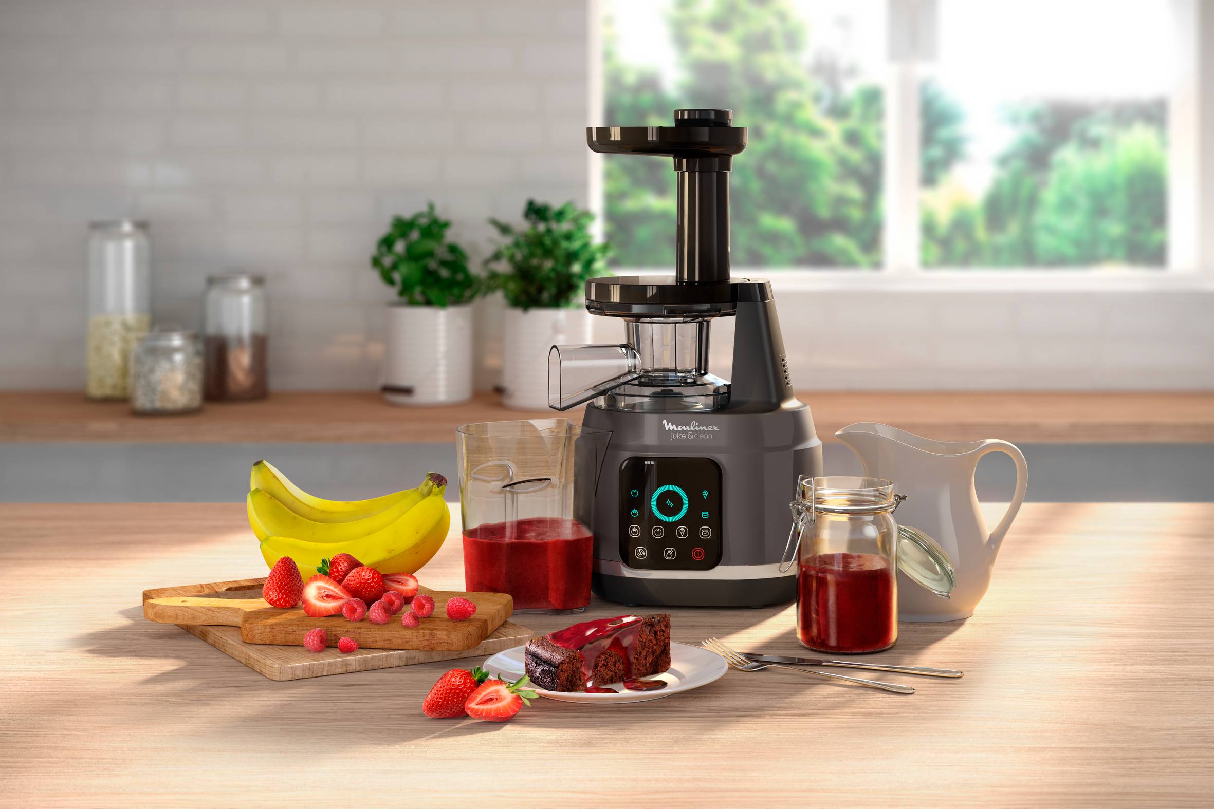 JUICE & CLEAN (GRIS OSCURO)