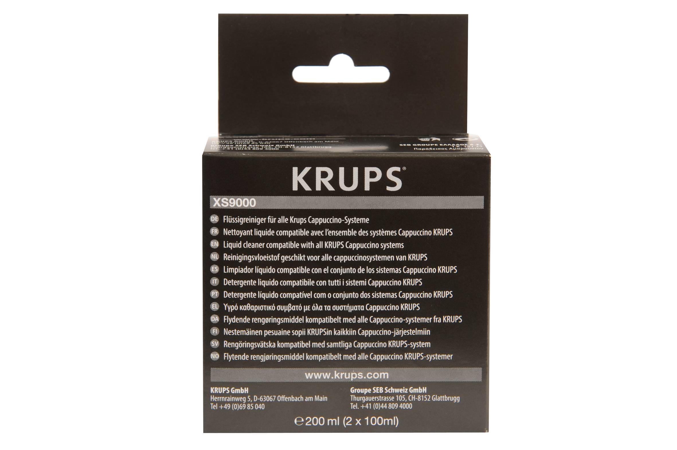 Limpiador líquido para sistema capuchino XS900010