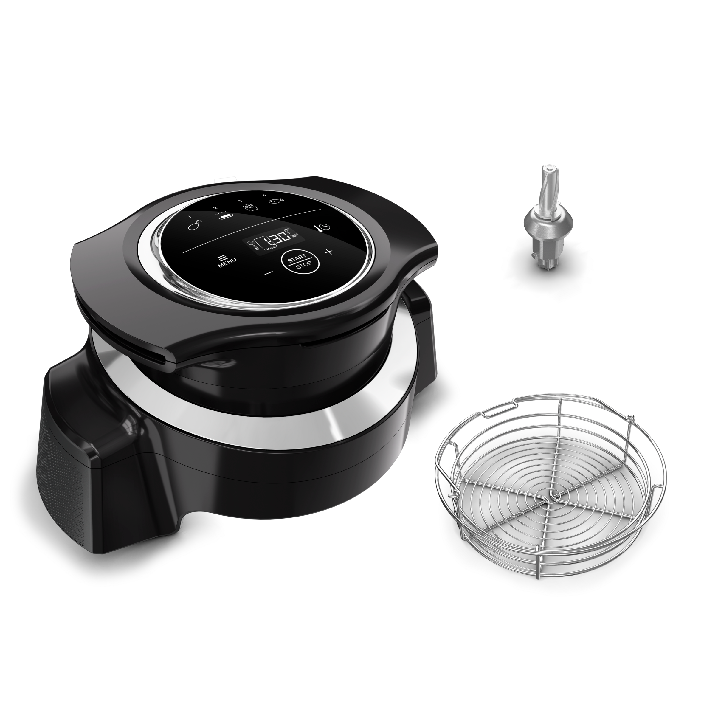 Companion, Extensión De Freidora De Aire, 4 Modos De Cocción, Tecnología Extra crisp, Compatibilidad total para companion