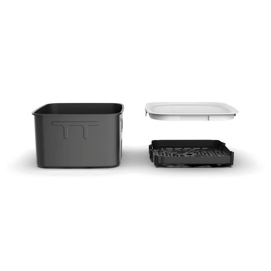 Set de almacenamiento Easy Fry Silence 7L, cajón adicional, rejilla y tapa