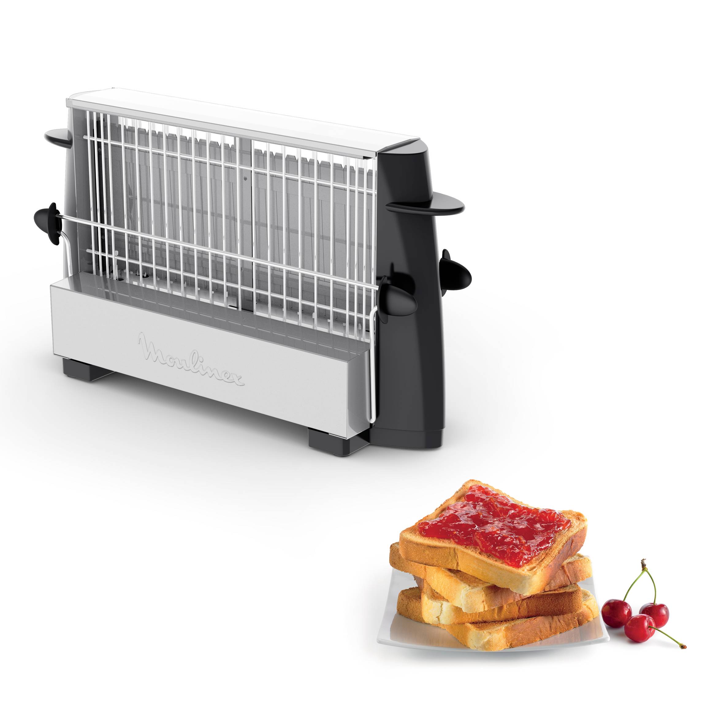 Multipan, Tostadora, Aacero inoxidable, Capacidad para 4 rebanadas