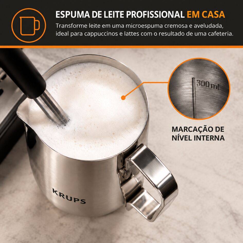 Jarra para leche KRUPS Barista XS532DE0