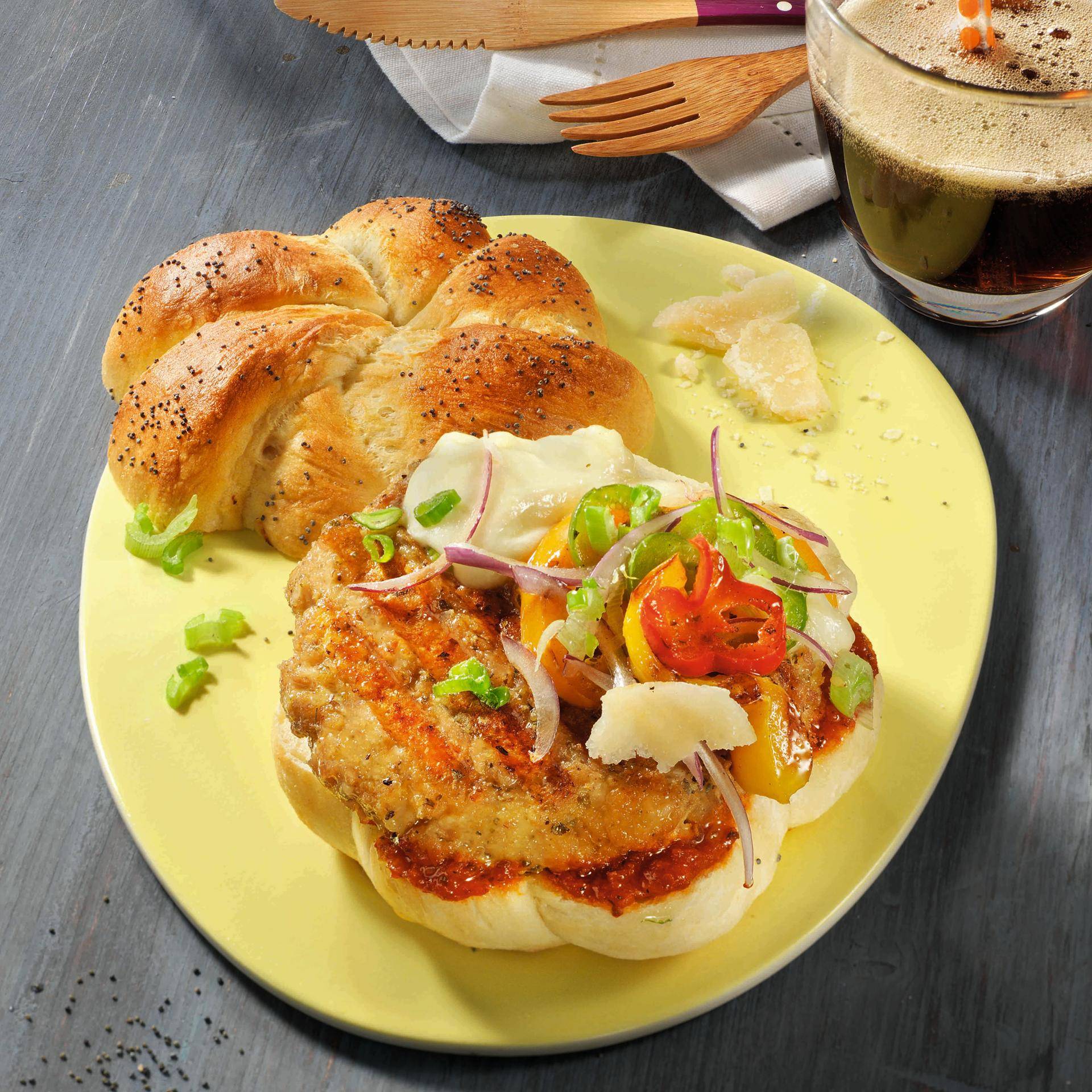 Hamburguesa casera clásica - Receta undefined | Moulinex