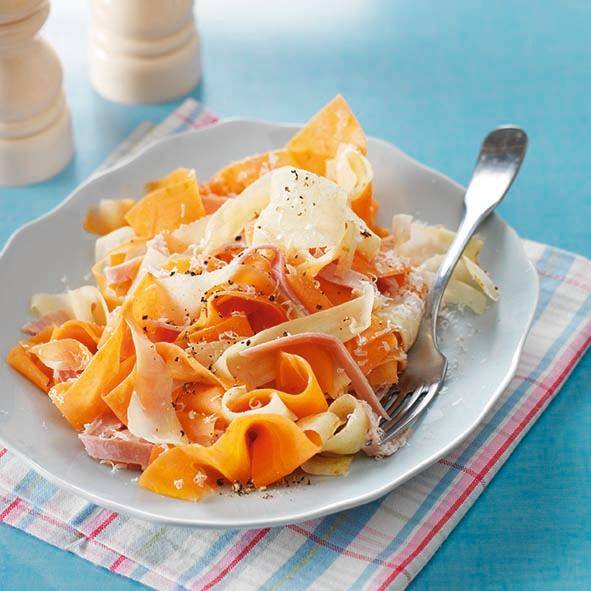 Tagliatelle de verduras - Receta Click&Cook | Moulinex