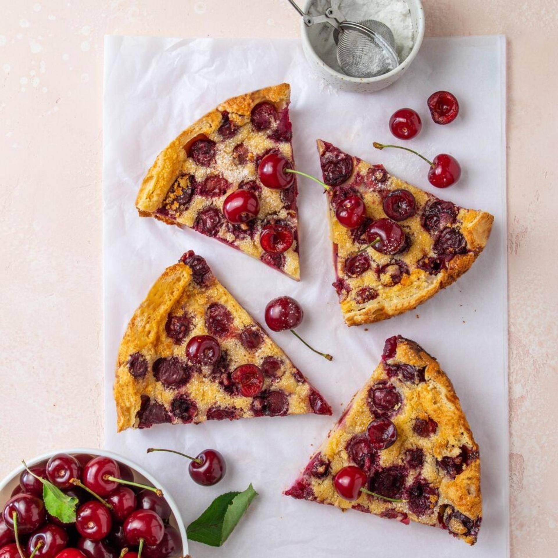 Clafoutis de cereza - Receta Companion Connect | Moulinex