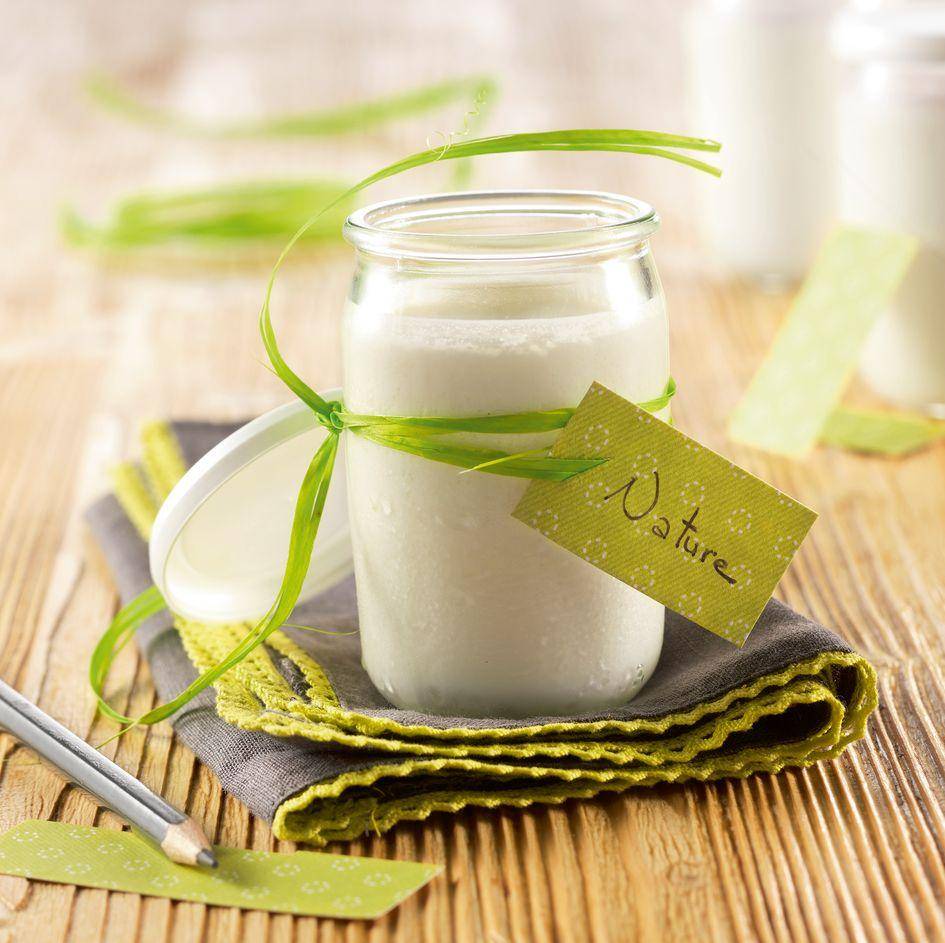 Yogures con panificadora - Receta undefined | Moulinex