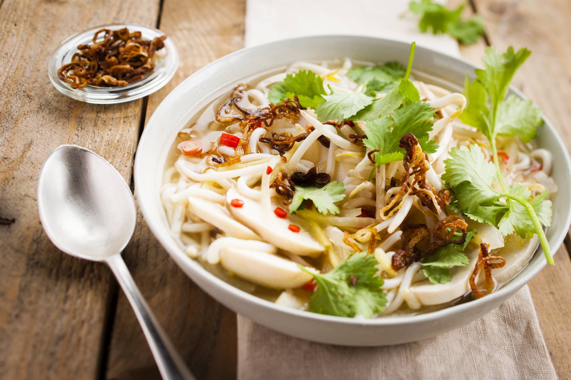 Sopa vietnamita con pollo - Receta Cookeo | Moulinex