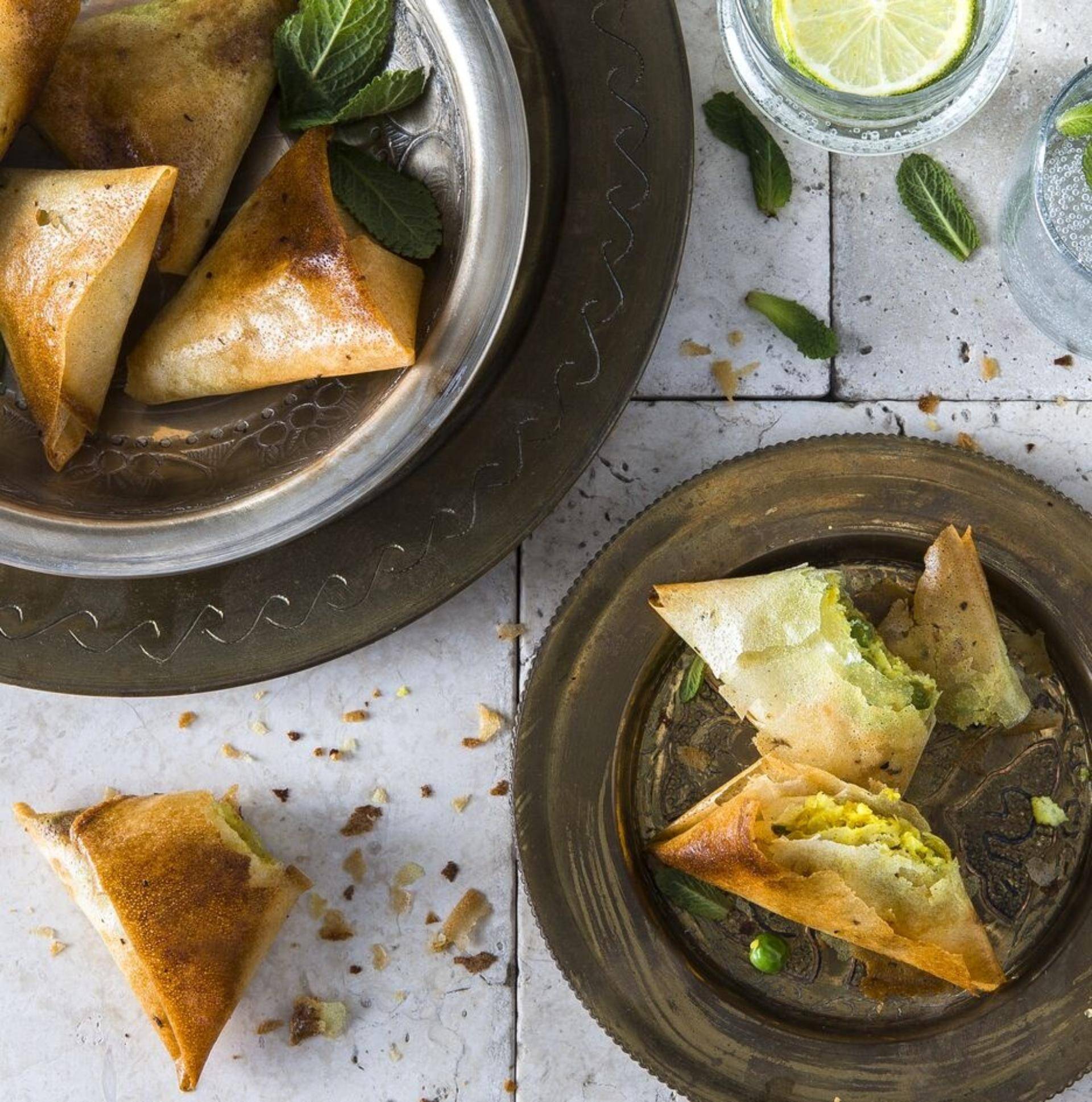 Samosas Vegetarianas Crujientes - Receta Companion Connect | Moulinex