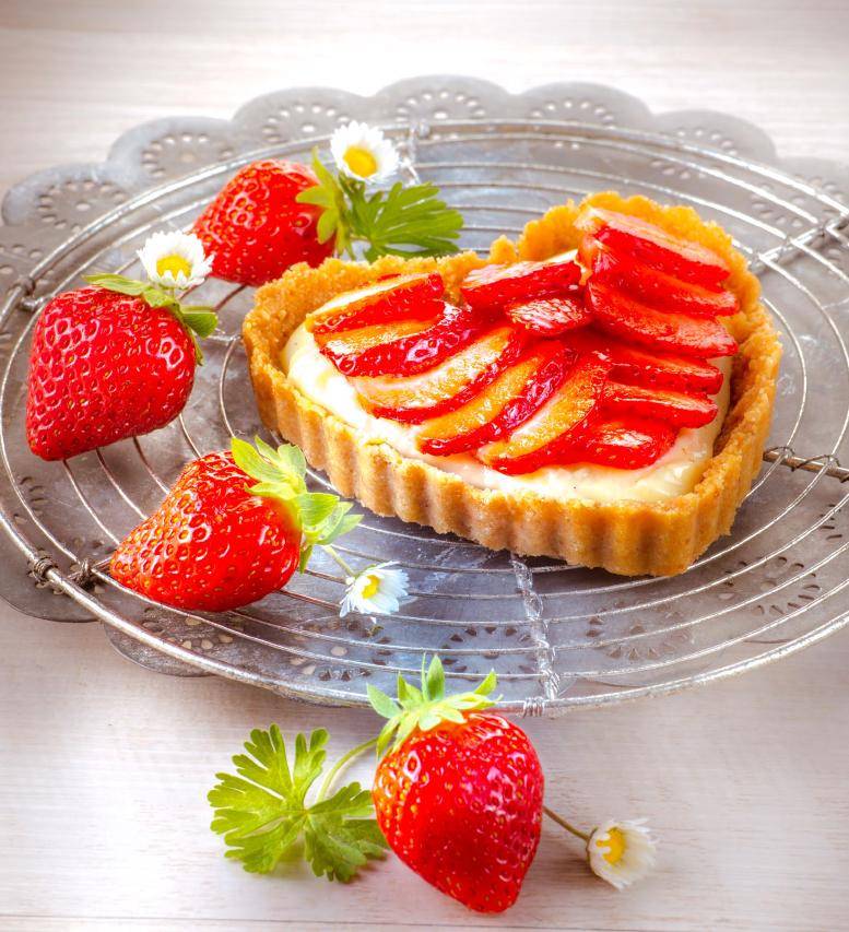 Corazones de fresa avainillados - Receta Companion Connect | Moulinex