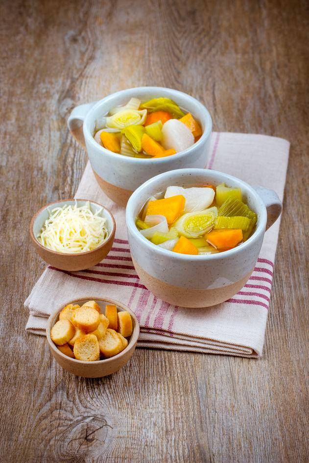 Sopa de 4 verduras - Receta Perfectmix Cook | Moulinex