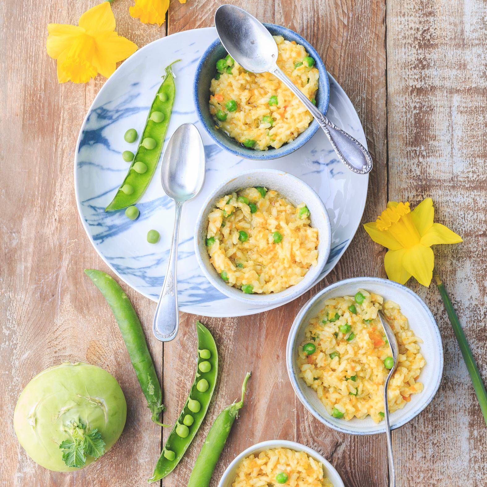 Risotto vegetariano - Receta Companion | Moulinex